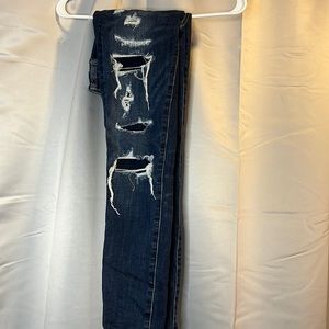 next level stretch high rise ripped jeggings